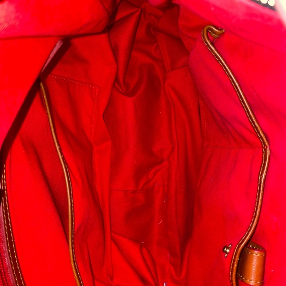 Dooney & Bourke Black Patent Leather Shoulder Handbag & Wallet EUC - Picture 8 of 14